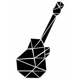 Gitar Desen Stencil EHMZ01 21x30cm