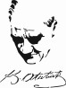 Atatürk İmza Stencil EHTY05 21x30cm