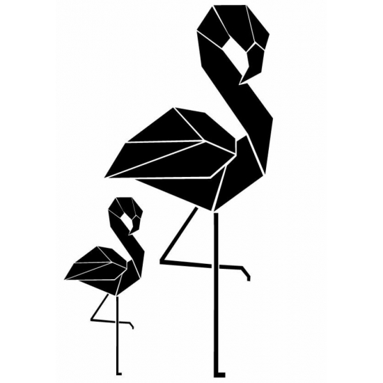 Flamingo Desen Stencil EHVH25 21x30cm