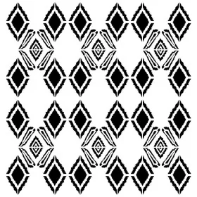Kilim Desen Stencil EHDD04 45x45cm