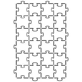 Puzzle Desen Stencil EHGE88 21x30cm