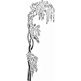 Wisteria Desen Stencil EHB13 35x100cm