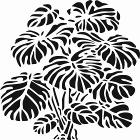 Deve Tabanı Desen Stencil EHB41 40x40cm