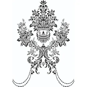 Göbek Model Stencil EHGB04 50x70cm