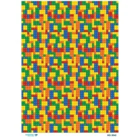 2043 Diamond Pirinç Dekopaj Kağıdı 30x42cm