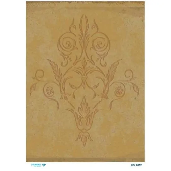 2057 Diamond Pirinç Dekopaj Kağıdı 30x42cm 2057 Diamond Pirinç Dekopaj Kağıdı 30x42cm