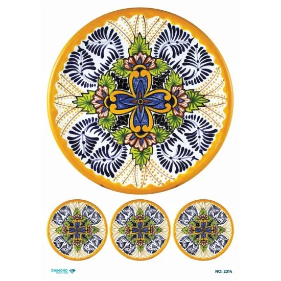 2314 Diamond Pirinç Dekopaj Kağıdı 30x42cm 2314 Diamond Pirinç Dekopaj Kağıdı 30x42cm