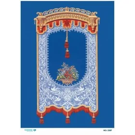 2387 Diamond Pirinç Dekopaj Kağıdı 30x42cm