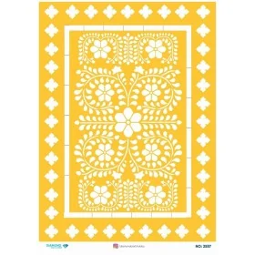 2557 Diamond Pirinç Dekopaj Kağıdı 30x42cm