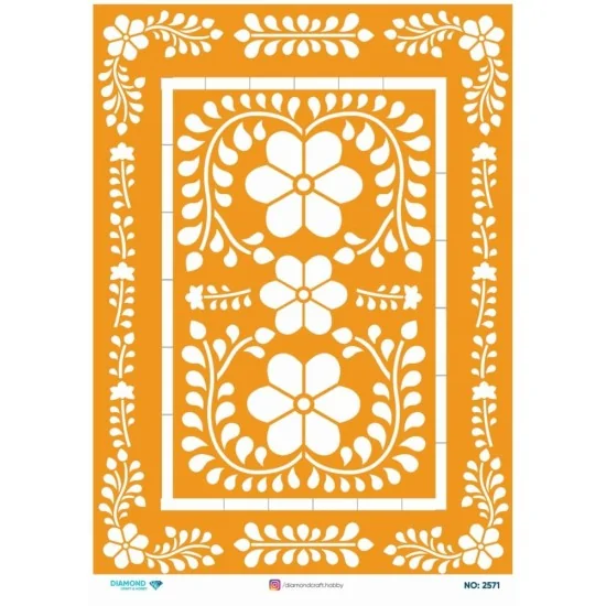 2571 Diamond Pirinç Dekopaj Kağıdı 30x42cm 2571 Diamond Pirinç Dekopaj Kağıdı 30x42cm