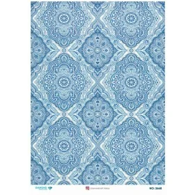 2668 Diamond Pirinç Dekopaj Kağıdı 30x42cm