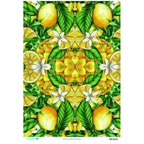 5232 Diamond Pirinç Dekopaj Kağıdı 30x42cm