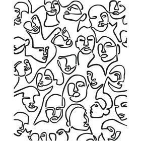 Sanatsal Desen Stencil EHS18 25x35cm