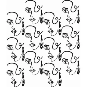 Sanatsal Desen Stencil EHS21 25x35cm