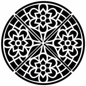 Mandala Desen Stencil EHML04 45x45cm