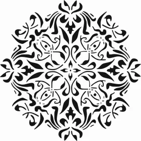Mandala Desen Stencil EHML11 40x40cm