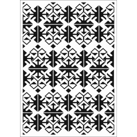 Kilim Desen Stencil EHKM01 25x35cm