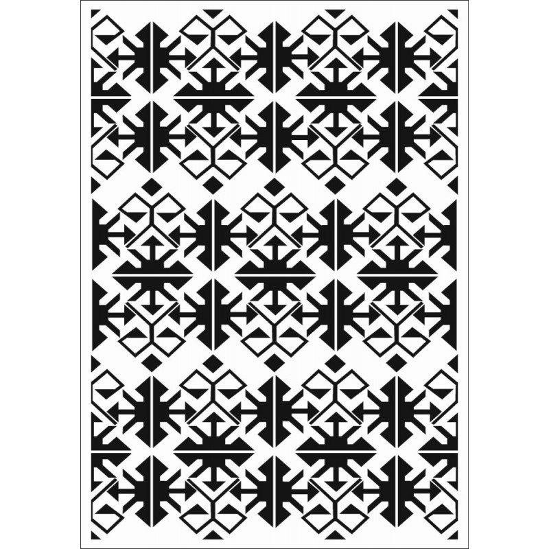 Kilim Desen Stencil EHKM01 25x35cm