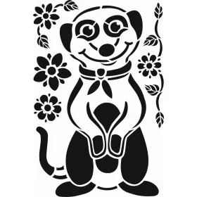 Mirket Desen Stencil EHH18 25x35cm