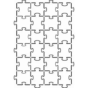 Puzzle Desen Stencil EHGE88 25x35cm