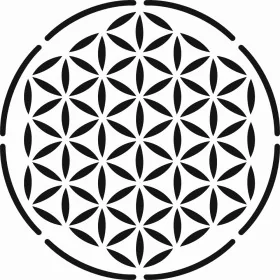 Geometrik Desen Stencil EHGE91 45x45cm