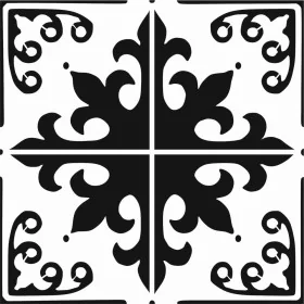 Fayans Desen Stencil EHFY29 40x40cm