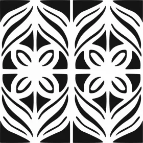 Fayans Desen Stencil EHFY46 60x60cm