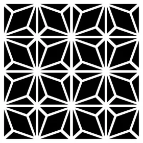 Geometrik Desen Stencil EHGE71 45x45cm