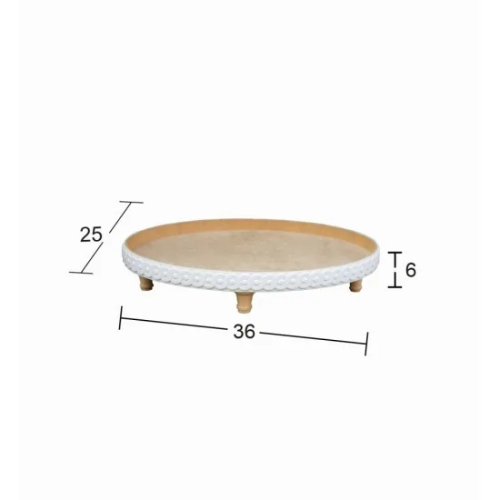EG23 AYAKLI OVAL ÇITALI SUNUMLUK