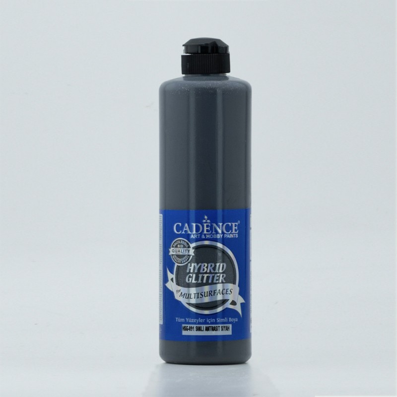 HSG091 Antrasit Siyah – Gümüş Simli Hibrit Multisurface 500ML