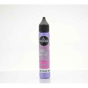 Renkli İnciler 593 Metalik Mor 25ML