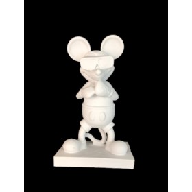 HYK921 Gözlüklü Mickey Mouse Ham Polyester Obje