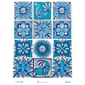 3413 Diamond Pirinç Dekopaj Kağıdı 30x42cm