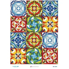 3417 Diamond Pirinç Dekopaj Kağıdı 30x42cm