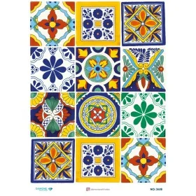 3418 Diamond Pirinç Dekopaj Kağıdı 30x42cm