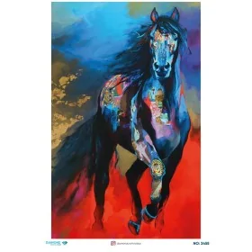3455 Diamond Pirinç Dekopaj Kağıdı 30x42cm