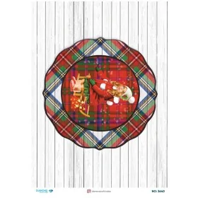 3640 Diamond Pirinç Dekopaj Kağıdı 30x42cm