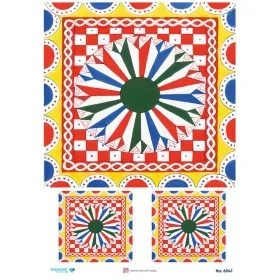 6041 Diamond Pirinç Dekopaj Kağıdı 30x42cm