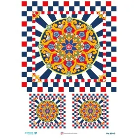 6040 Diamond Pirinç Dekopaj Kağıdı 30x42cm