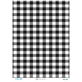 6114 Diamond Pirinç Dekopaj Kağıdı 30x42cm