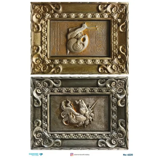 6220 Diamond Pirinç Dekopaj Kağıdı 30x42cm 6220 Diamond Pirinç Dekopaj Kağıdı 30x42cm