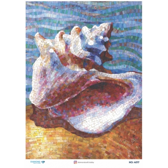 4017 Diamond Pirinç Dekopaj Kağıdı 30x42cm