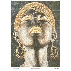 4023 Diamond Pirinç Dekopaj Kağıdı 30x42cm