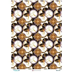 4171 Diamond Pirinç Dekopaj Kağıdı 30x42cm
