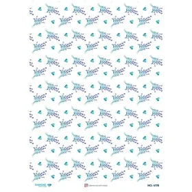 4178 Diamond Pirinç Dekopaj Kağıdı 30x42cm
