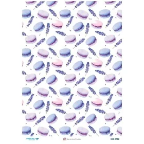 4192 Diamond Pirinç Dekopaj Kağıdı 30x42cm