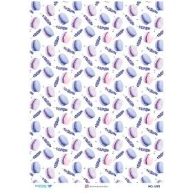 4193 Diamond Pirinç Dekopaj Kağıdı 30x42cm