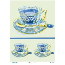 4214 Diamond Pirinç Dekopaj Kağıdı 30x42cm