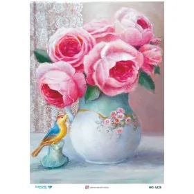4225 Diamond Pirinç Dekopaj Kağıdı 30x42cm