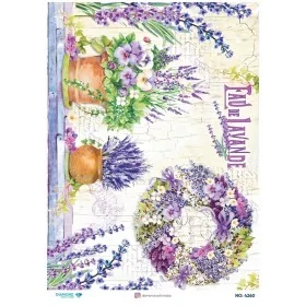 4260 Diamond Pirinç Dekopaj Kağıdı 30x42cm